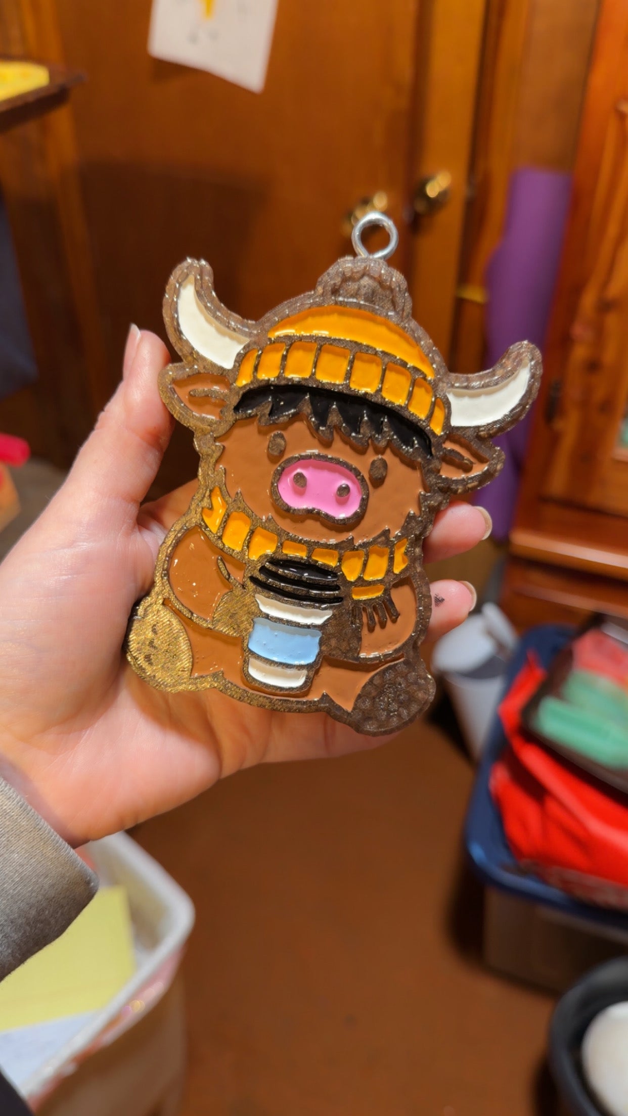 Cow w/ Coffee