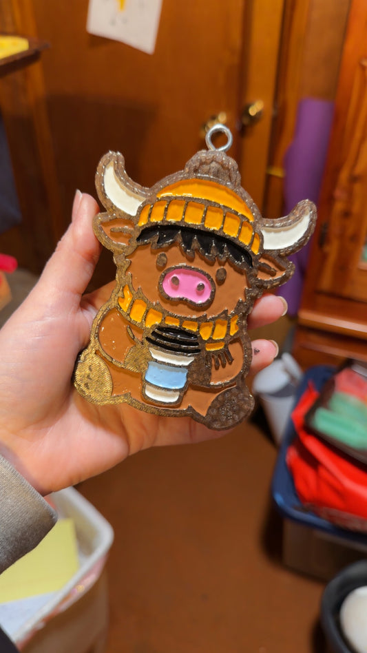Cow w/ Coffee