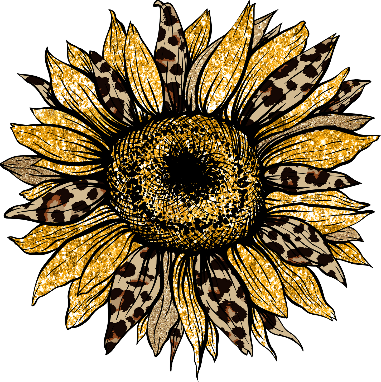 Cheetah Sunflower