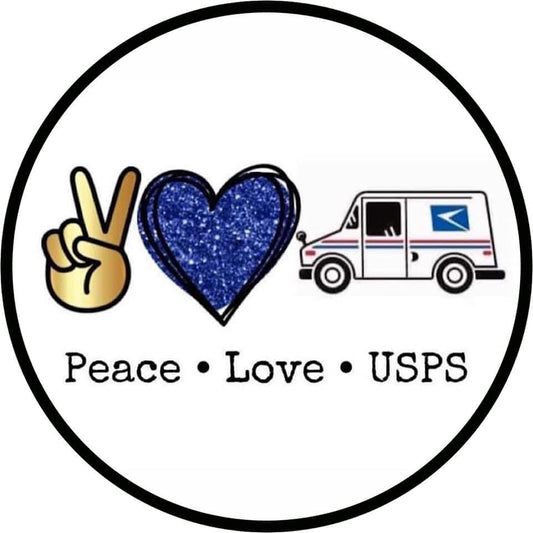 Peace Love USPS