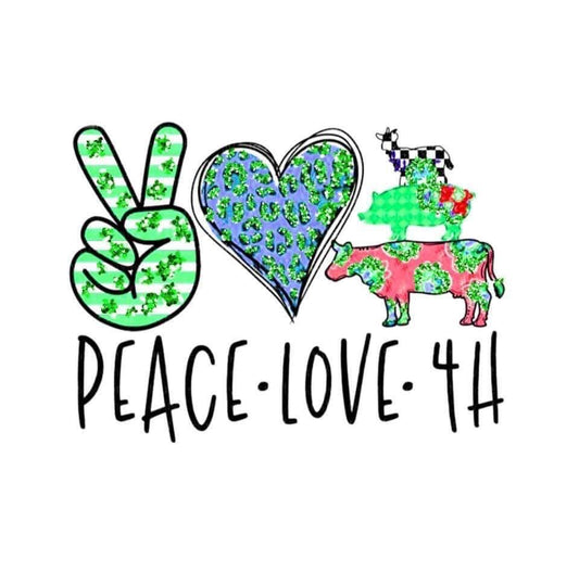 Peace Love 4H