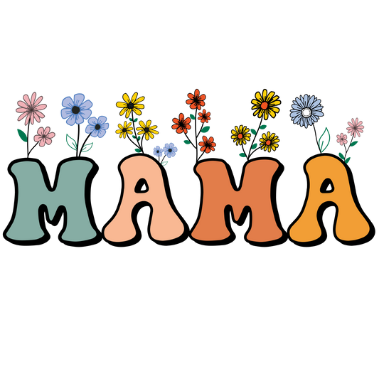 Mama w/ Flowers